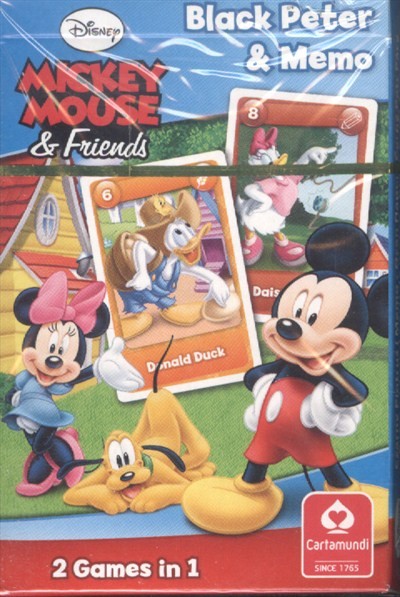 Mickey Mouse & Friends Black Peter & Memo /Fekete Péter és memória kártya