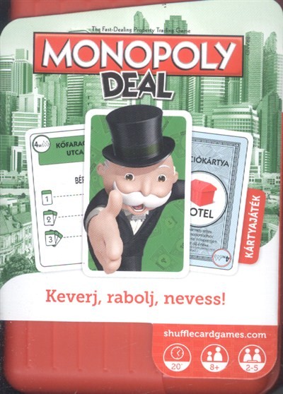 Shuffle: Monopoly deal /Keverj, rabolj, nevess! - kártyajáték