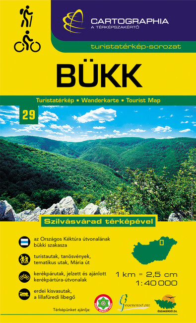 Bükk - Turistatérkép-sorozat 29. (új kiadás, 2022)