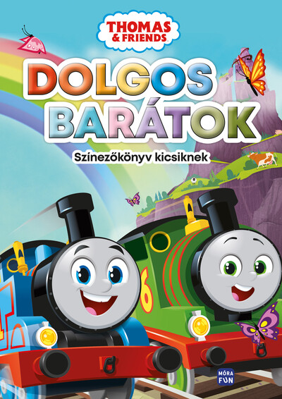 Dolgos barátok - Thomas & Friends - Színezőkönyv a legkisebbeknek