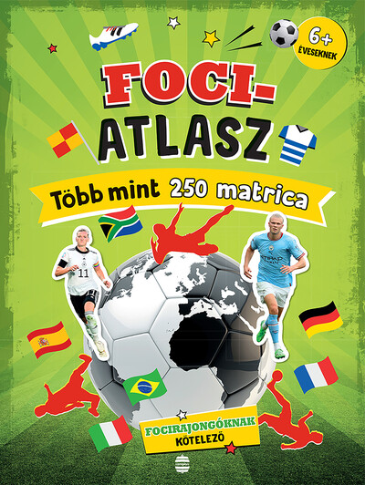 Fociatlasz több mint 250 matricával