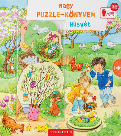 Nagy puzzle-könyvem - Húsvét - Apró léptek §H