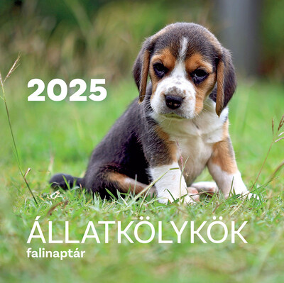 Állatkölykök falinaptár 2025