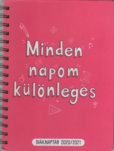 Minden napom különleges - Diáknaptár 2020/2021