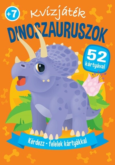 Kvízjáték - Dinoszauruszok - Kérdezz-felelek kártyákkal