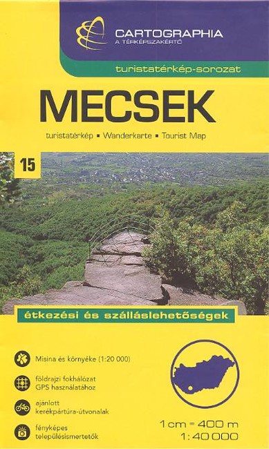 Mecsek - Turistatérkép-sorozat 15.